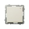 SONATA Wyłącznik schodowy IP20 ecru ŁP-3R/m/27 OSPEL