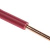 Przewód montażowy 2,5 mm² Czerwony RS PRO PVC 13 AWG 600 V dł. 100m 1/1,78 mm +70°C BS 6231
