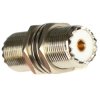 Złącze łącznik UHF beczka 2x PL długi 40mm do wtyków UC-1 do obudowy