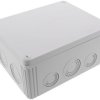 Cable junction box, no. of entries: 4, 16 mm², light gray, IP66/IP67, 10110735