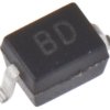 DiodesZetex Dioda TVS Dwukierunkowe 1 Powierzchnia SOD-323 6 V D5V0L1B2WS-7 84 W 2-pinowy