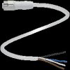 Sensor actuator cable, M12-cable socket, straight to open end, 4 pole, 2 m, PP, gray, 4 A, 295175