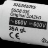 DIAZED fuse DIII/E33, 35 A, gG, 600 V (DC), 5SD8035