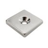 Magnes neodymowy kwadratowy 20x20x4mm z otwór 9/4mm - MAG158