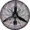 CasaFan WM3 Wall Eco IP44 SL Wentylator ścienny 123 W (Ø x W) 70 cm x 700 mm czarny tryb zimowy