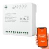 Przekaźnik Beznapięciowy 4-kanałowy 10A Tuya Smart Life RF 433 MHz USB-C