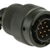Złącze 10-pinowe Męski Amphenol Limited Męski Montaż na kablu MIL-DTL-26482 rozmiar 12
