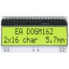 DISPLAY VISIONS EADOGM162E-A 7-Segment Display LCD Yellow-green backlight 2x16