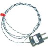Termopara typ J do +250C 2m kabel 2m, Teflon PFA EN 60584-3:2008, IEC 584-3