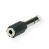 Adapter Stereo Roline 6,35 Mm Męski - 3,5 Mm Żeński