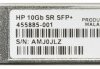 HP C3N53AA C3N53AA Moduł nadawczo-odbiorczy SFP+ 10 GBit/s 300 m Typ modułu SR