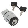 Główka przełącznika kluczykowego, Harmony 3-pozycyjny wycięcie: 22 mm Blokowanie IP67, IP69K, IP66 Schneider Electric