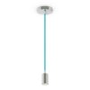 Lampa Wisząca VT-7338 E27 Max. 60W Jasny Niebieski 3787