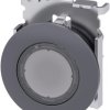 Przycisk, Ø 38mm, IP66, IP67, IP69K, kolor: Przezroczysty, Siemens, SIRIUS ACT 3SU10