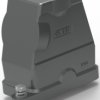 Housing, size HB6, die-cast aluminum, M25, angled/straight, screw locking, IP68, T1920062125-009