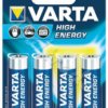 4 x Varta High Energy LR6/AA 4906 (blister)