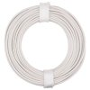 Donau 150-015 Elektronik Strand 1x0.50mm² White Cable 10m