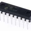 Mikrokontroler Microchip PIC16F1827-I/P PIC16F1827 PDIP 18-pinowy Powierzchnia PIC 7kB 8 bit 32 MHz, 384 bit RAM Flash,