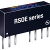 Konwerter DC/DC RSOE, Uwe 36V dc, Uwe 18V, Uwy 5V dc, Recom 200 mA 1 W -40 °C 80 °C Otwór przelotowy