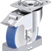 Blickle 938853 L-POTHS 160R-FI-FS Rolka obrotowa z blachy stalowej Średnica koła: 160 mm Maksymalne obciążenie: 400 kg 1