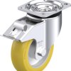 Blickle 901144 LK-ALTH 125K-1-FI-CO Rolka obrotowa z blachy stalowej Średnica koła: 125 mm Maksymalne obciążenie: 350 kg