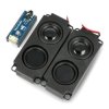 Rozszerzenie audio + 2x głośnik 5W do Raspberry Pi Pico - Waveshare 20167