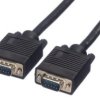 Kabel VGA złącze A Męskie złącze B Męskie długość 10m Szary Roline