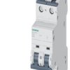 Wyłącznik automatyczny, Typ A, 1+N, 16A, 250V, 60V, Siemens, 5SY