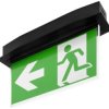 Oprawa ewakuacyjna podtynkowa SUPREMA D-std M 3H AT IP44 PT BLK + (E2, E3) / 88049