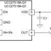Automotive 4-A/4-A single-channel gate driver with 5-V UVLO, enable, and inverting CMOS input