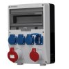 Nieuzbrojona rozdzielnica TD 32A skrzynka elektryczna 16A 4x230V Schuko Mennekes Doktorvolt DV-6077-D