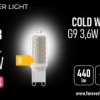 Żarówka LED G9 3.6W 440lm 6000K ceramiczna klasa E Forever Light
