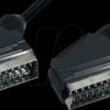 VC 3 Scart cable, male/male, 1.5 m