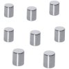 BE! Board B3103 Sigel Neodym magnet (Ø x H) 8mm x 10mm Cylinder Silver 8 pc(s)