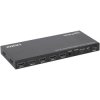 Manhattan 208406 HDMI switch Steel casing Remote Multi view Rack-mount Ultra HD