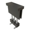 Wtyk PCB 3-pinowe raster: 2.54mm -rzędowe Samtec Montaż powierzchniowy