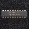74HC373 (MC74HC373N) D-type transparent latch - Motorola