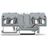 WAGO 280-826 5mm 4-conductor Terminal Block Grey