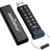 iStorage datAshur® Pendrive USB 8 GB czarny IS-FL-DA-256-8 USB 2.0