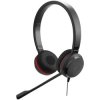 Jabra 4999-823-369 Evolve 20 On-ear headset Corded Black Noise cancelling