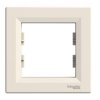 ASFORA Ramka 1 pojedyncza pozioma kremowa EPH5800123 SCHNEIDER ELECTRIC