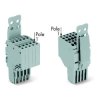 WAGO 2020-202/142-000 2-way 2 Conductor F Plug w Strain Relief & Locking