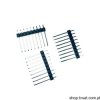 A60-254-09-12.4-3-G Conn 9 Pin H=12.4mm R=2.54mm THT ANTELEC