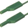934088104, PVC, 32A, 1000V ac/dc, kolor: Zielony, dł. 1m, -15 → +70°C, Hirschmann Test & Measurement