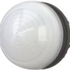 Light attachment, illuminable, waistband round, white, front ring silver gray, mounting Ø 22 mm, 216778
