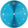 UM213.36 Tarcza zegarowa, aluminiowa, niebieska - średnica 238mm - bez cyfr
