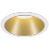 Paulmann 93396 LED Recessed Light GU10 White/Gold Matt Glare-Free
