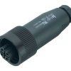 Przemysłowe złącze okrągłe 4-pinowe RD24 Kabel Gniazdo binder Żeńskie IP65, IP67 693