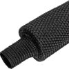 Quadrios 25CA533 Rurki termokurczliwe z tkaniny czarny 8 mm 4 mm Współczynnik skurczu:2:1 Produkty w metrach bieżących
