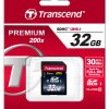 Karta SD SDHC, 32 GB MLC, Transcend Premium -25 → +85°C 200x